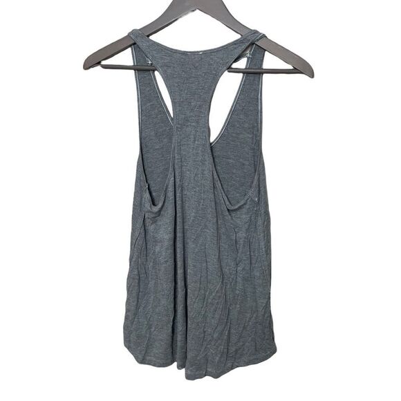 Free People OB590450 Amelia Y-Strap Sleeveless Tank Top in Grey - Picture 6 of 9